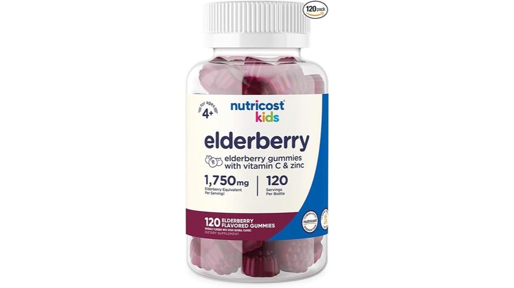 kids elderberry gummies