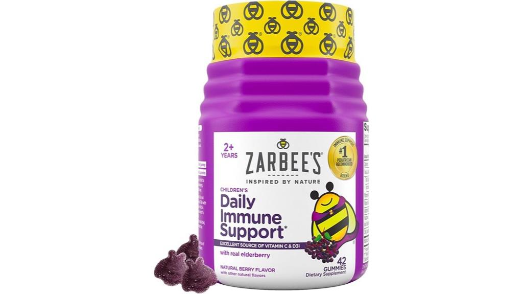kids elderberry immune gummies