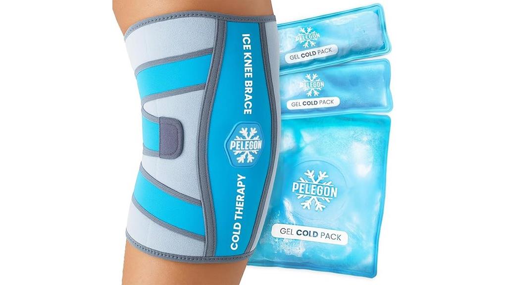 knee injury ice wrap