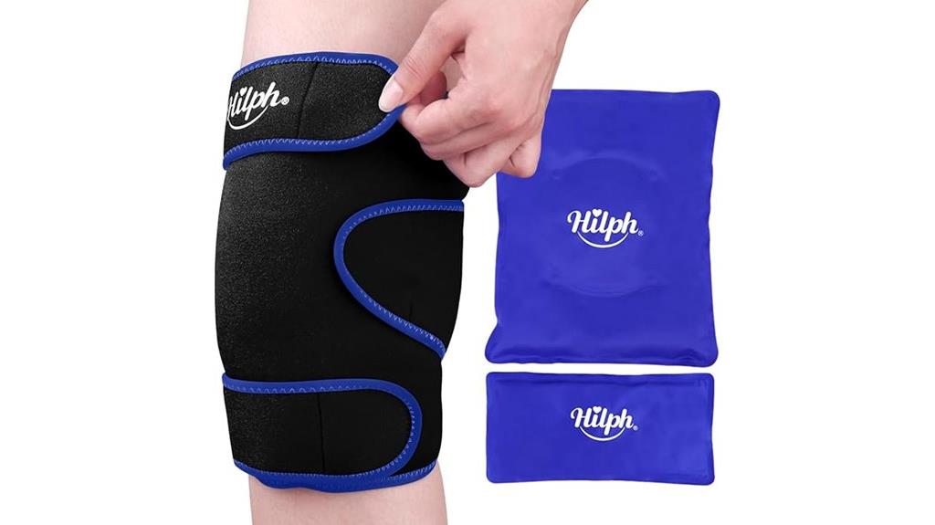 knee wrap with gel