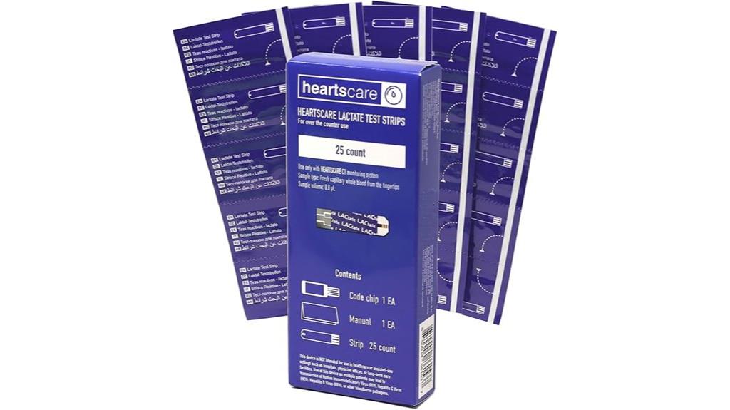 lactate test strips pack