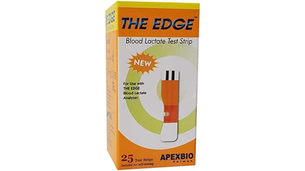 lactate test strips pack