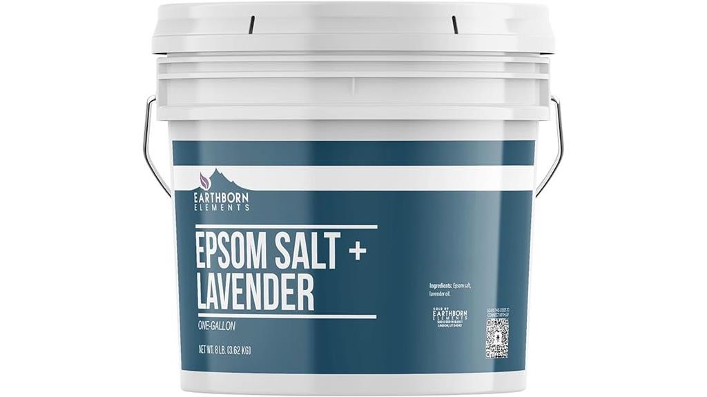 lavender epsom salt gallon