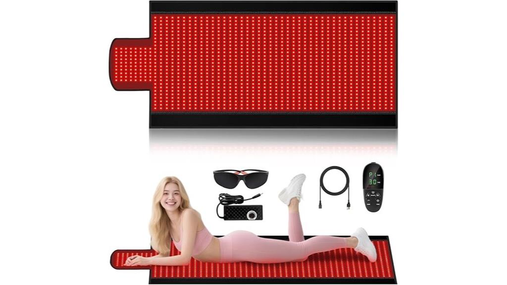 led bead therapy mat