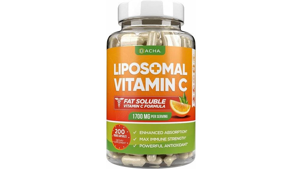 liposomal vitamin c capsules