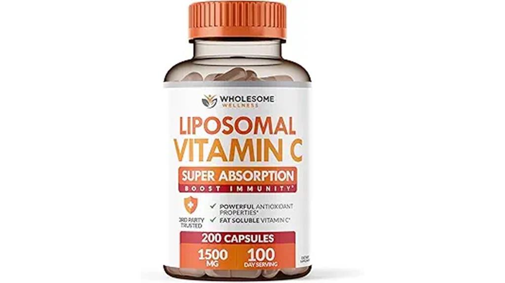 liposomal vitamin c capsules