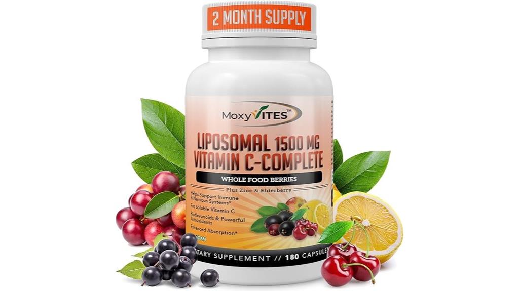 liposomal vitamin c zinc