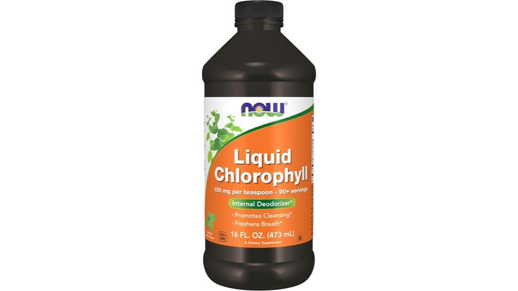 liquid chlorophyll supplement 16 oz