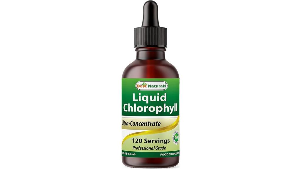 liquid chlorophyll supplement