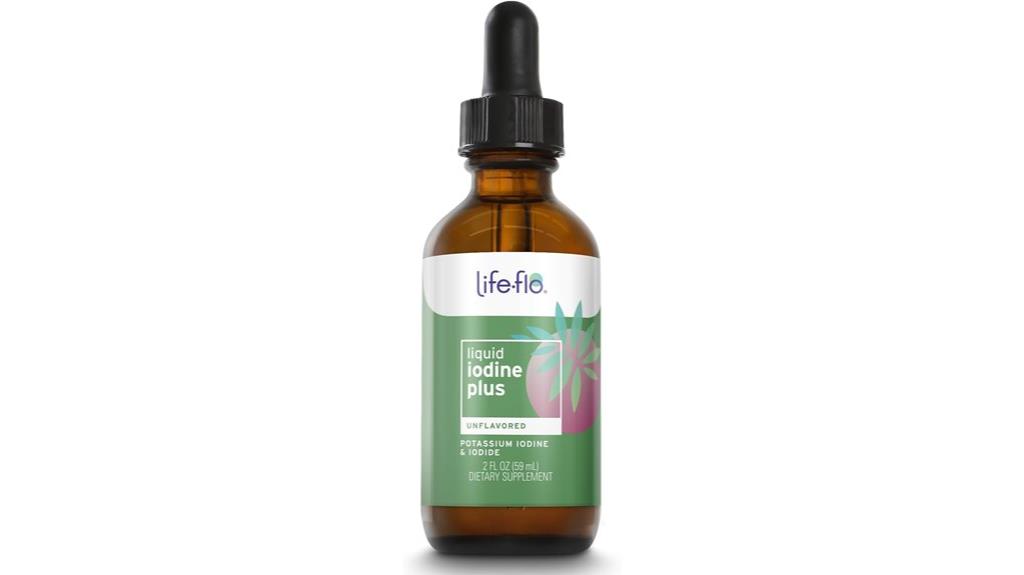 liquid iodine supplement dosage