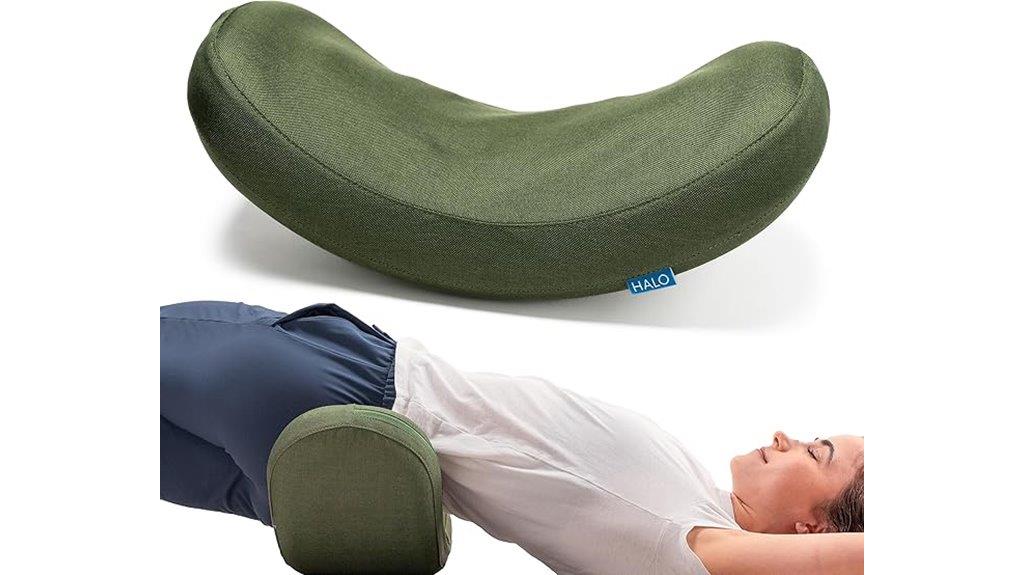 lumbar massage stretcher with acupressure