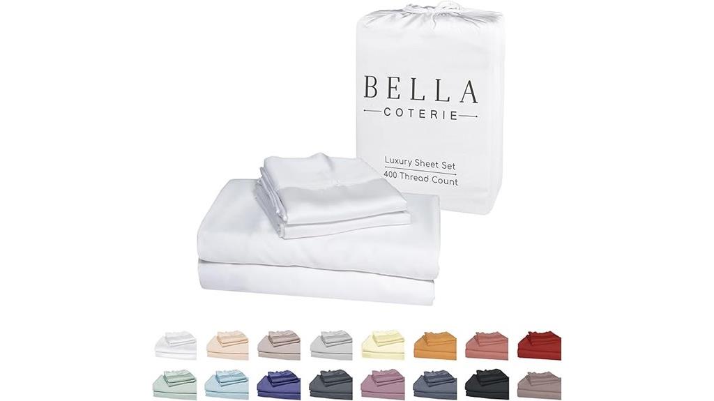 luxury bamboo queen sheets