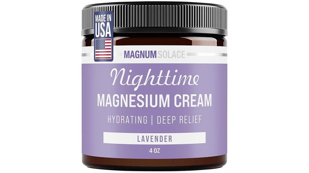 magnesium nighttime topical application