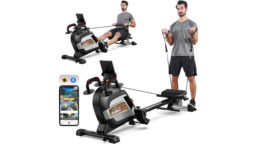 magnetic rowing 360 lb capacity