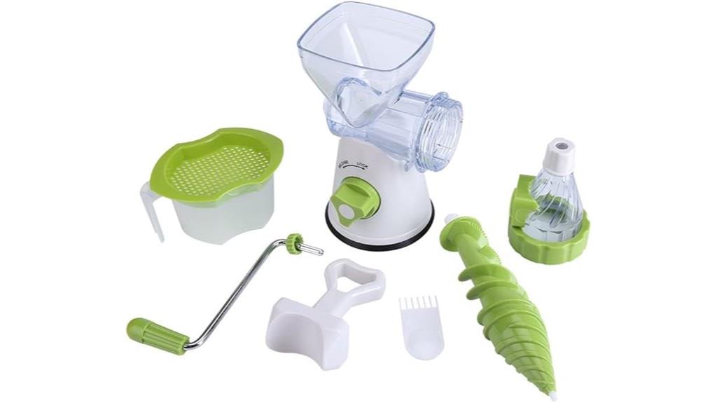 manual citrus juicer device