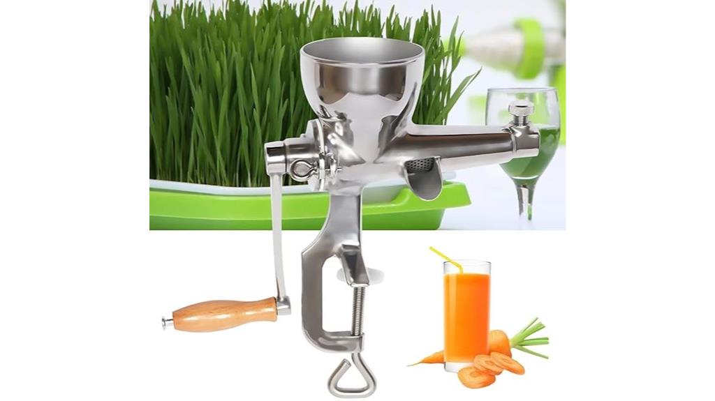manual wheatgrass juicer