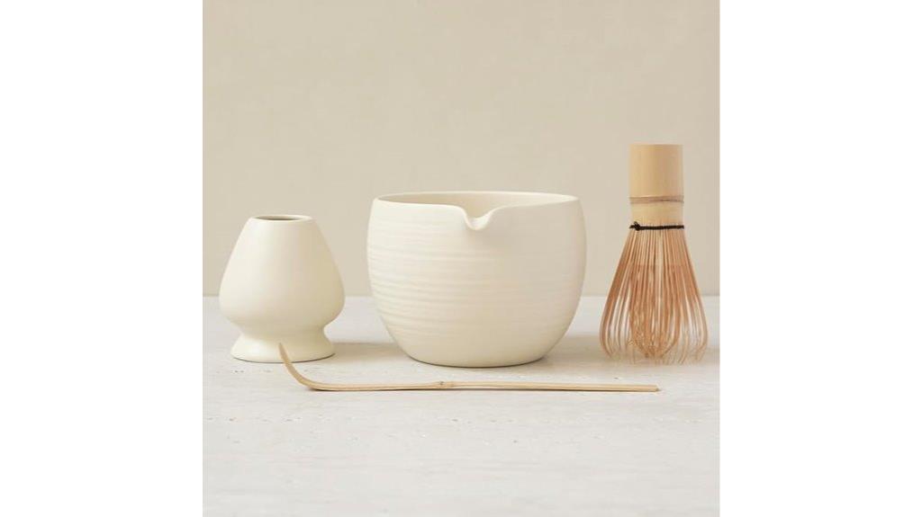 matcha whisk bowl set