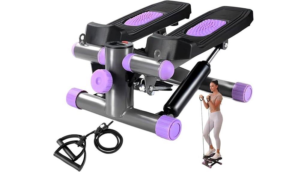 mini exercise stepper resistance