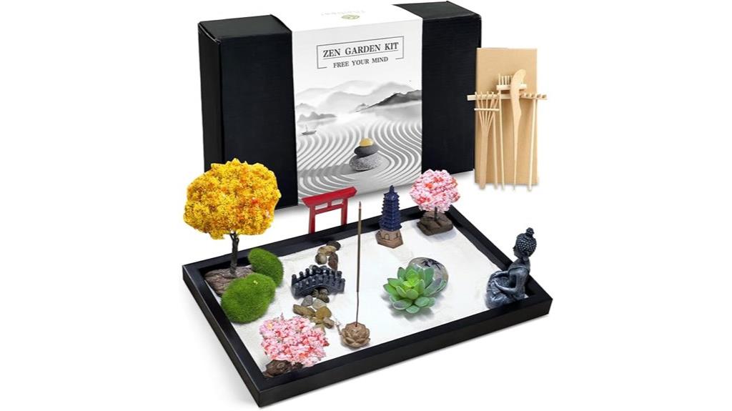 mini zen desk garden