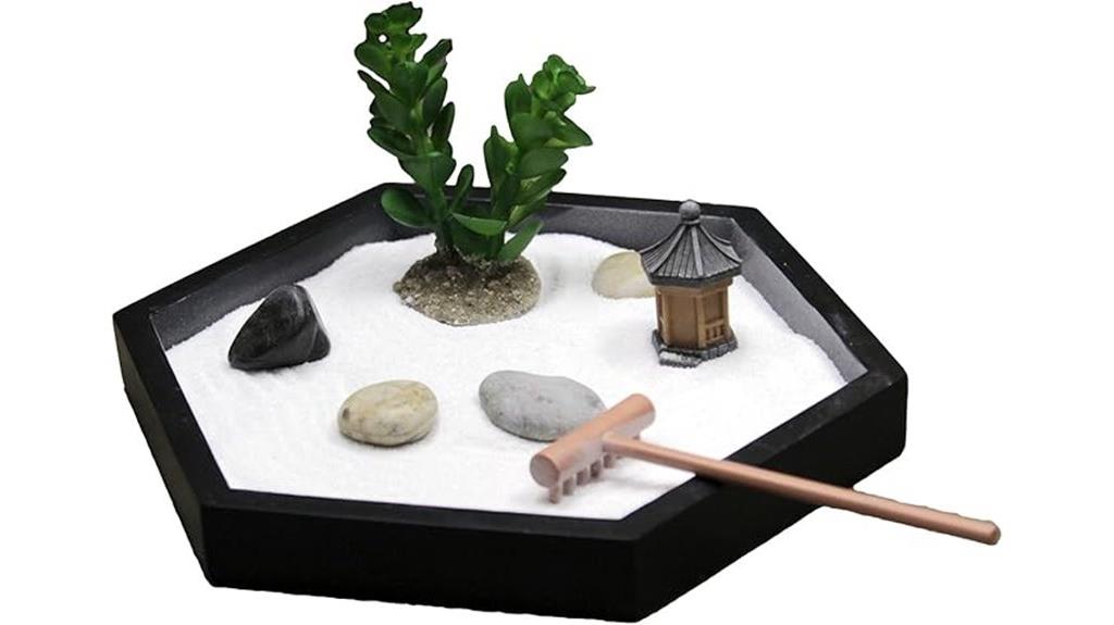 mini zen garden desk kit