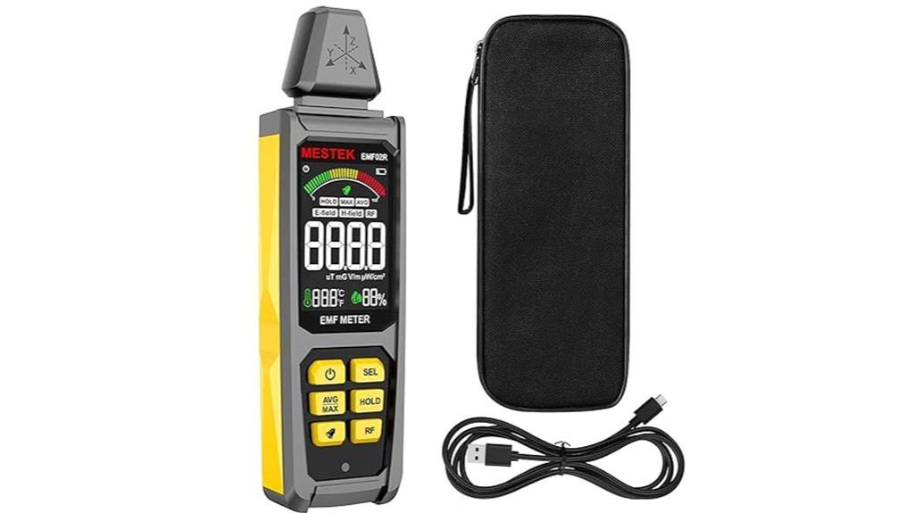 multi function emf radiation detector