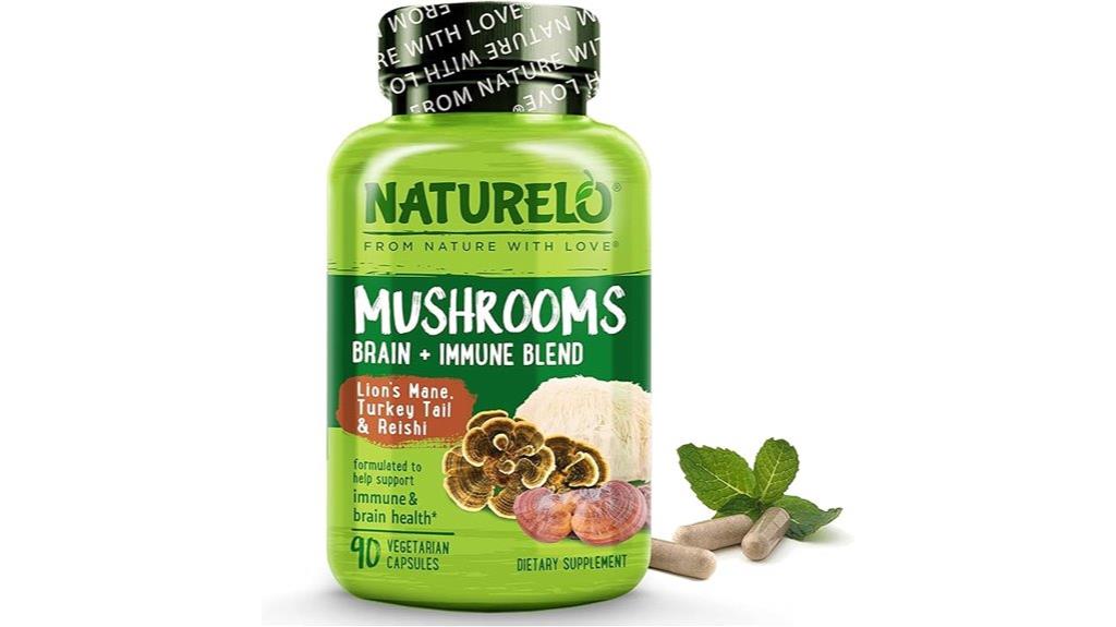 mushroom brain immune capsules