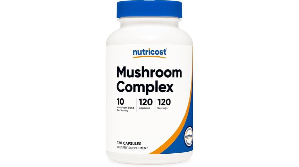 mushroom supplement 120 capsules
