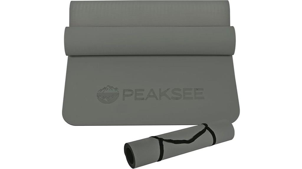 non slip pilates fitness mat