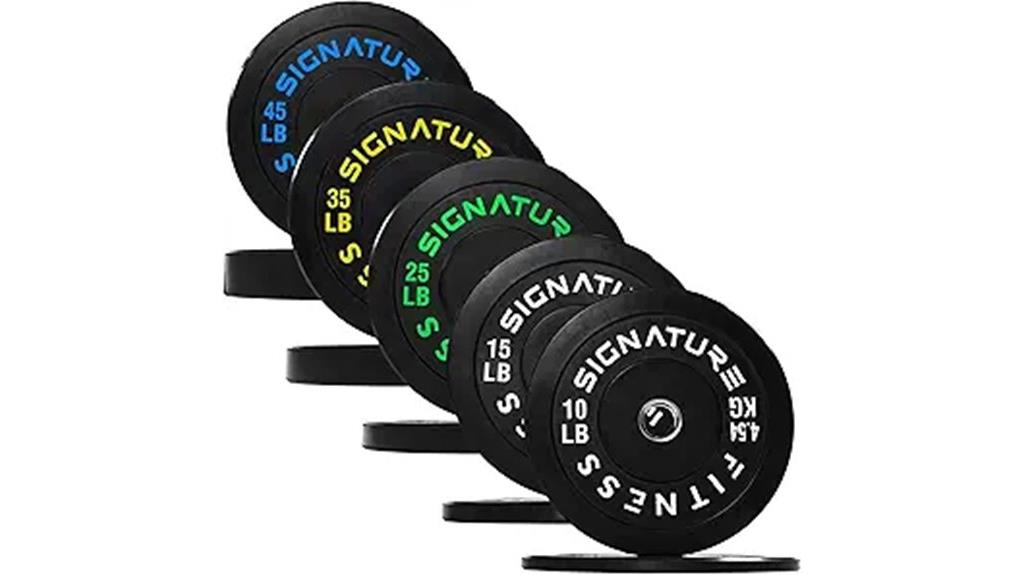 olympic bumper weight set