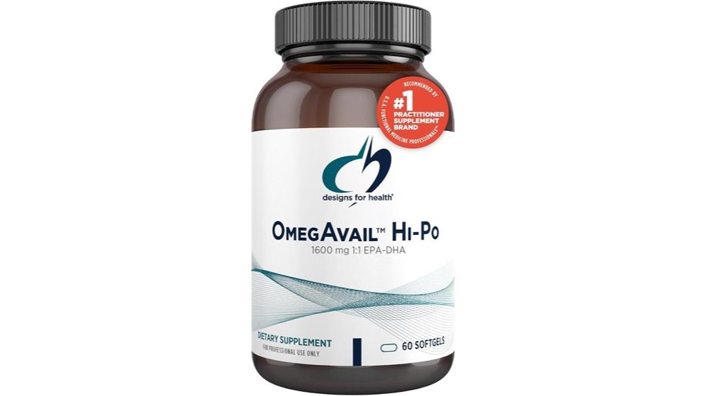 omega 3 fish oil softgels