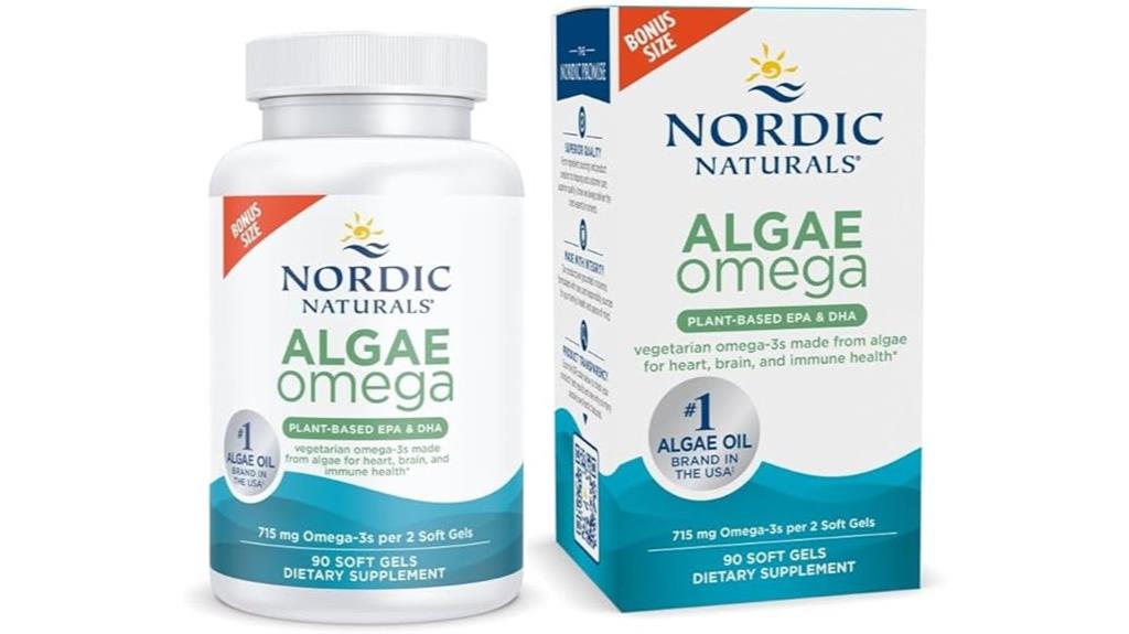omega algae soft gels