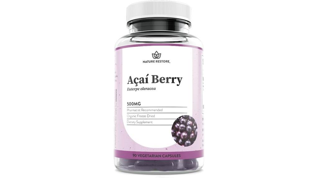 organic acai berry capsules