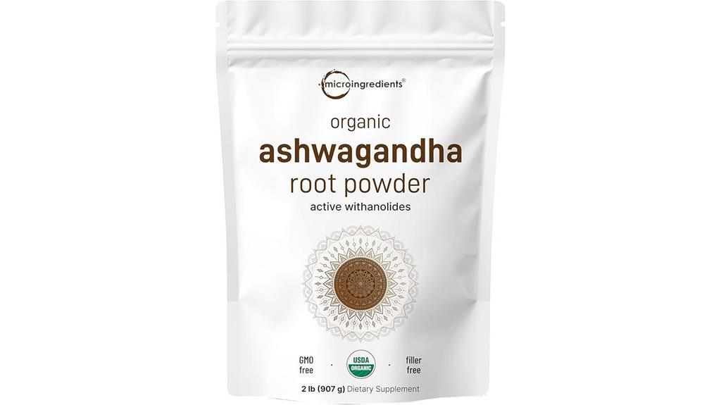 organic ashwagandha root powder