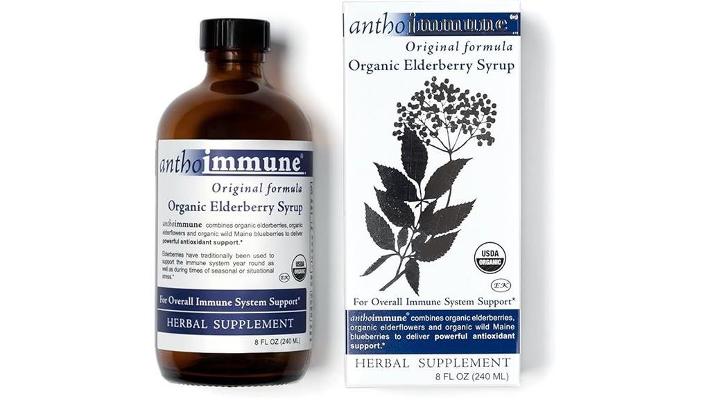 organic elderberry syrup