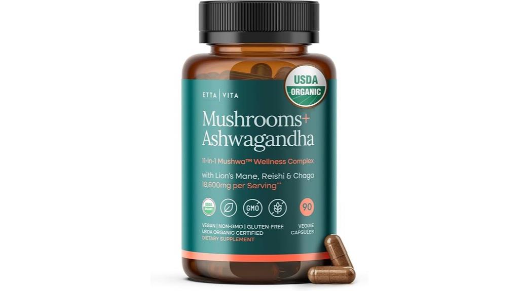 organic lions mane capsules