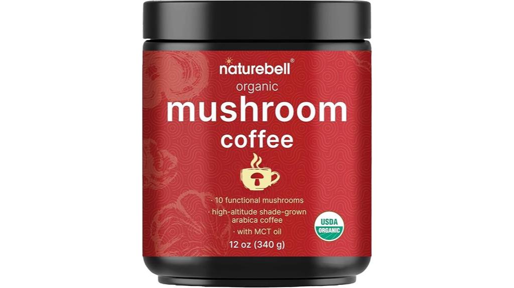 organic mushroom coffee blend