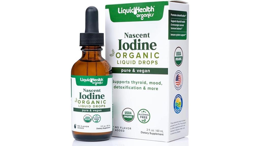organic nascent iodine drops