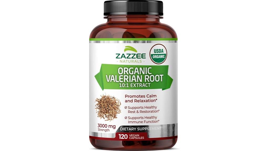 organic valerian root capsules