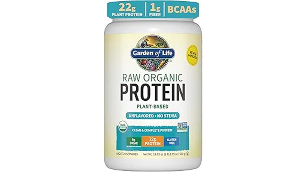 organic vegan plant protein
