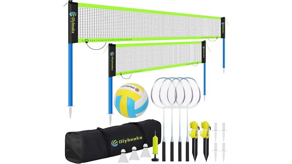 outdoor sports net set