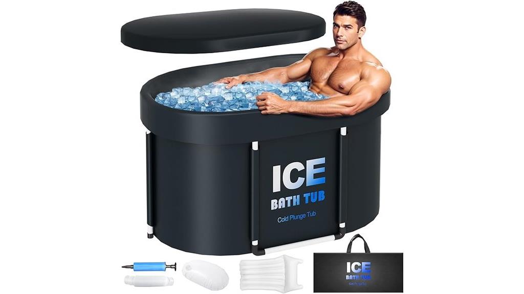 oval cold water tub