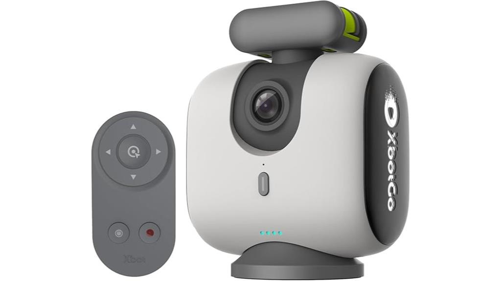 pearl grey action camera