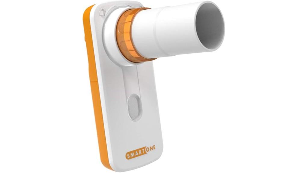 personal pocket spirometer device