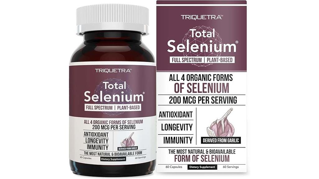 plant based selenium capsules
