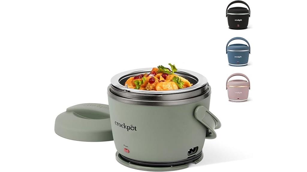 portable 20 ounce food warmer