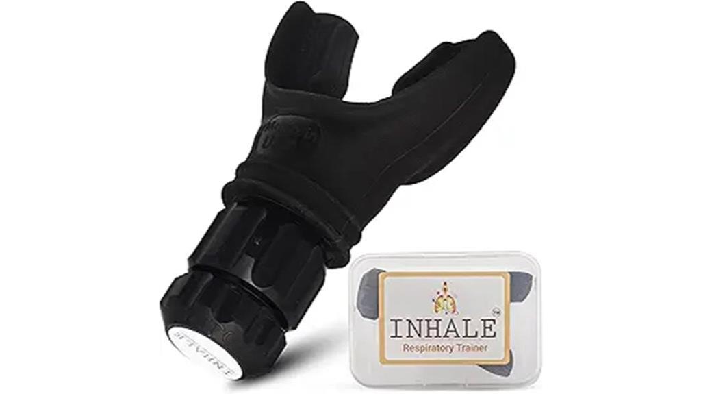 portable silicone breathing device