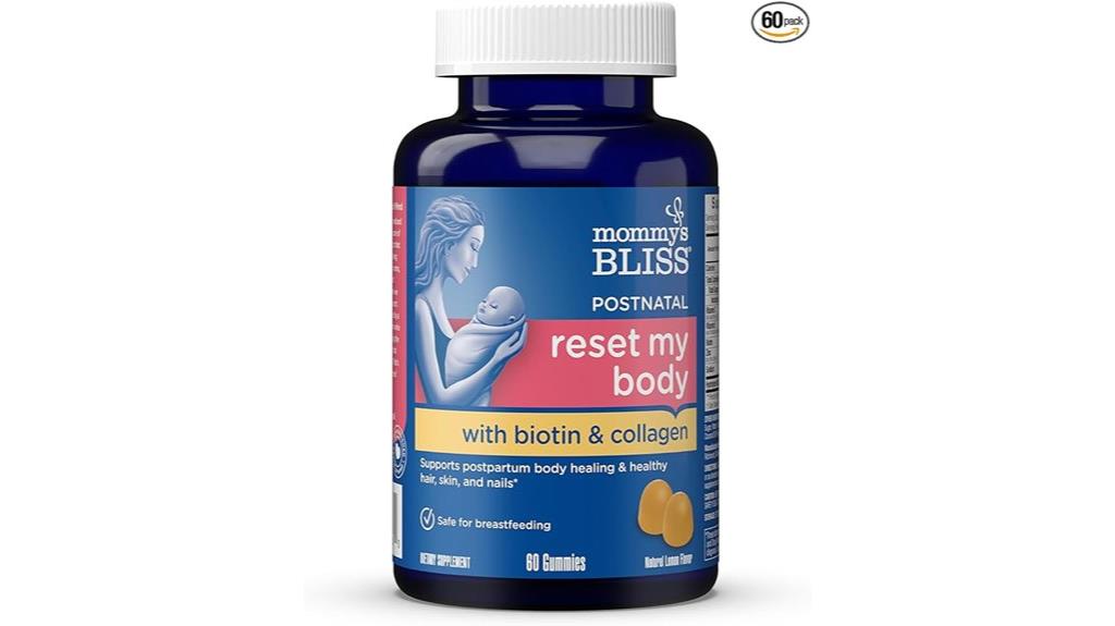 postnatal gummy supplement