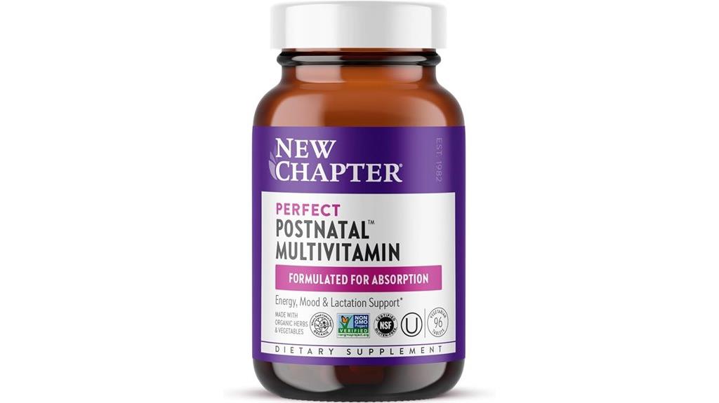 postnatal lactation vitamin supplement