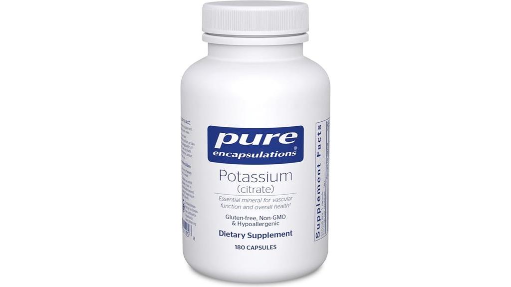 potassium citrate electrolyte capsules