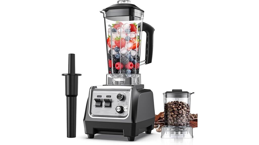 powerful 1800w blender grinder